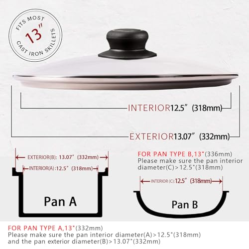 13 Inch Pan Lid