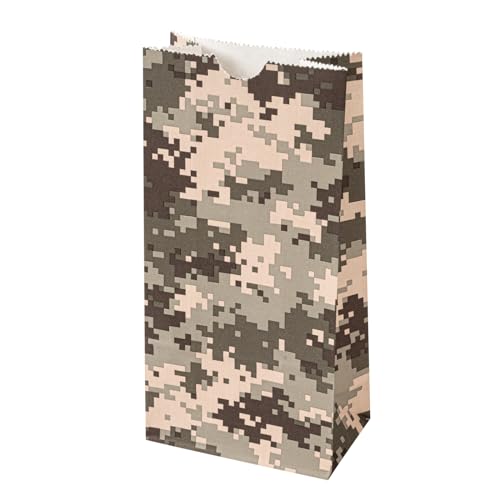 Camouflage Paper Bag (100 Count)