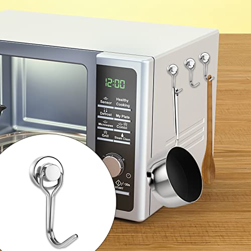 Swivel Swing Magnetic Hooks (3 Count)