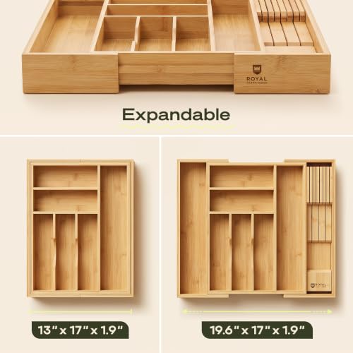 Drawer Organizer for Kitchen Organization