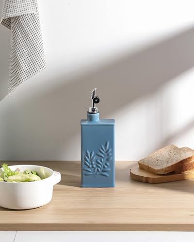 Sweejar Ceramic Olive Oil Dispenser Bottle for Kitchen