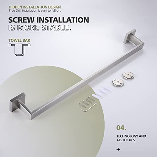 20 Inch Single Towel Bar