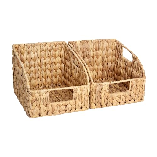 Pantry Baskets for Organizing (2 Count)