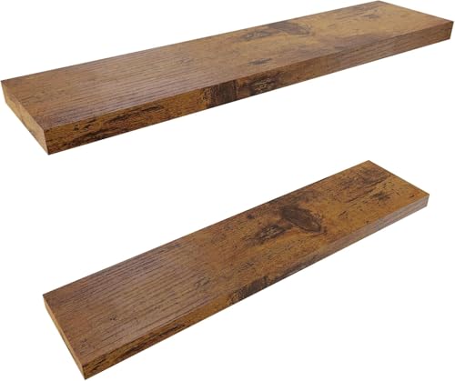 Bathroom Floating Shelves for Wall (2 Count)