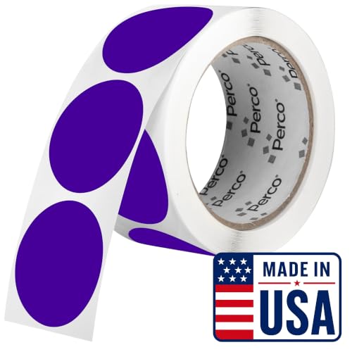 Purple Round Circle Dot Sticker 2
