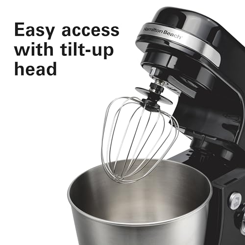 4 Quart Electric Stand Mixer With 7 Speeds