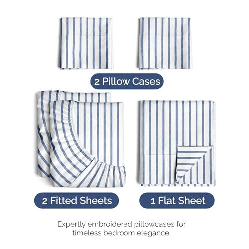 Split King Size 5 Piece Sheet Set