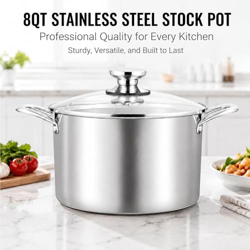 8 Quart Stock Pot