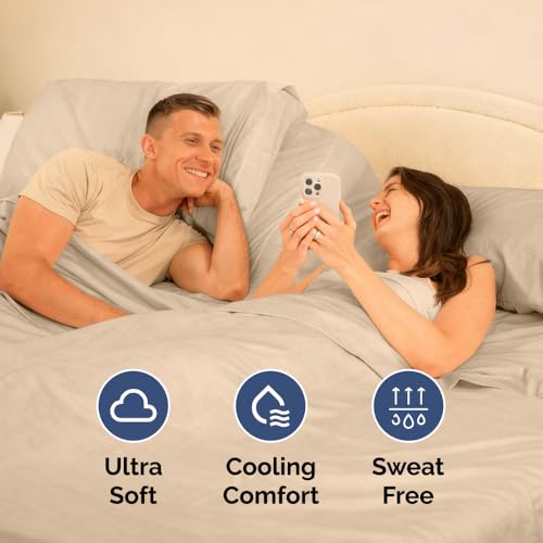 Flex Top Split Head King 4 Piece Sheet Set