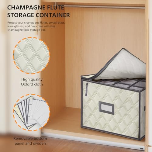 Champagne Flute Storage Box