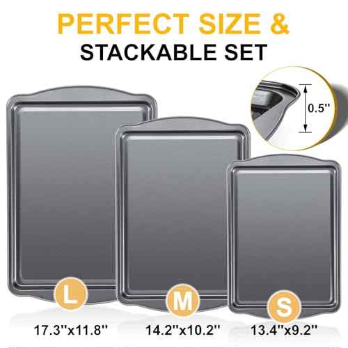 Baking Sheet Set of 3 (25 Count)