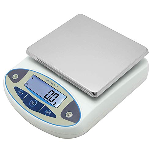 Lab Scale 15kgx0.1g Digital Precision Scale Electronic Balance Laboratory Weighing Industrial Scale Kitchen Counting Scale Scientific Scale Calibrated 110V