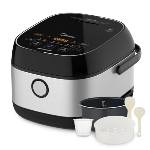 3L Rice Cooker with Steamer Basket