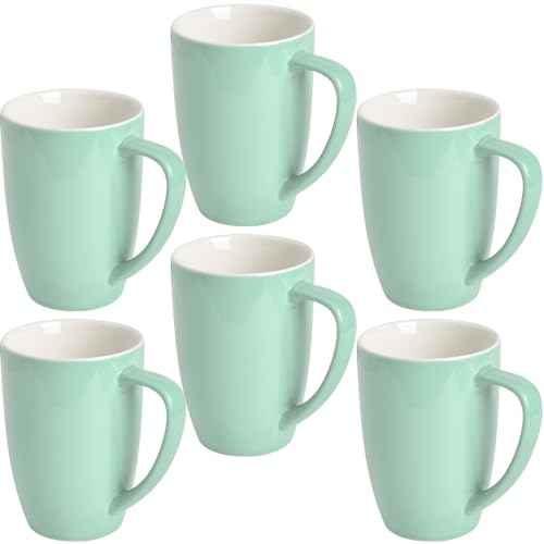 Porcelain Mug Set (6 Count)