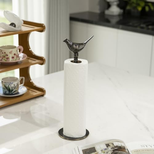 1 Luxurious Brass Paper Towel Holder countertop