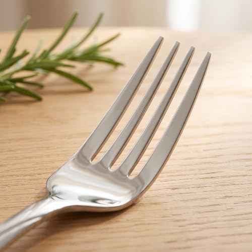 40 Piece Stainless Steel Silverware Set for 8 (40 Count)