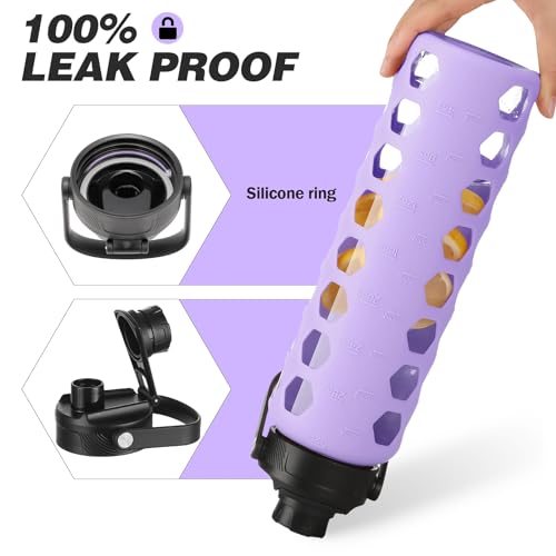 Glass Water Bottle