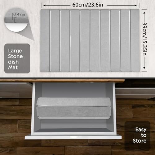 Stone Drying Mat for Kitchen Counter