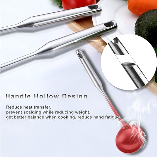 Stainless Steel Kitchen Utensils 12 Pcs (12 Count)