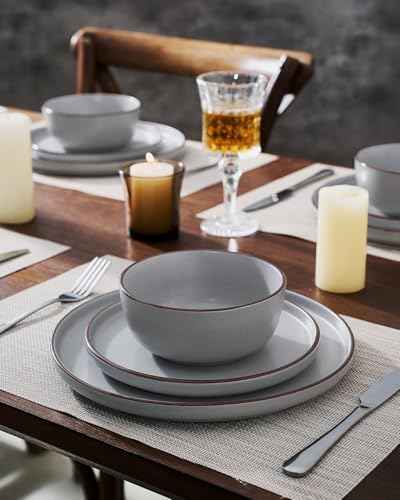 Mercury 18 Piece Stoneware Dinnerware Set