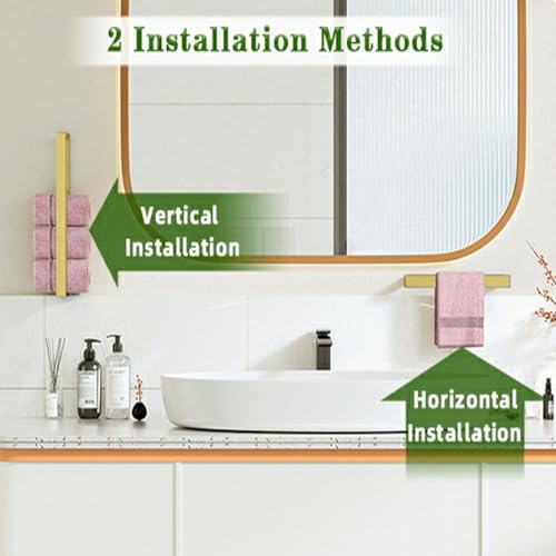 Hand Towel Holder Towel Bar for Bathroom Wall Mounted 12 Inch