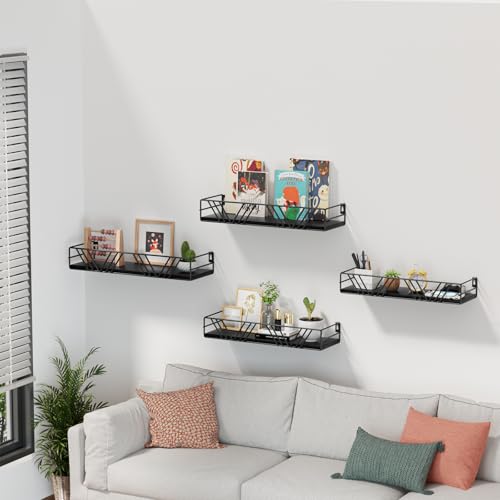 Floating Shelves for Wall Set of 4