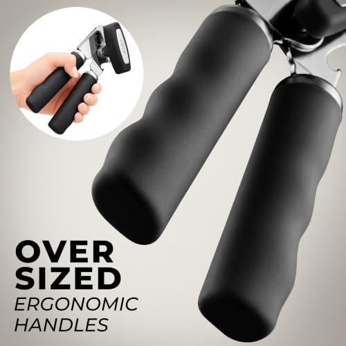 Stainless Steel Swing Open Manual Can Opener Comfortable Grip