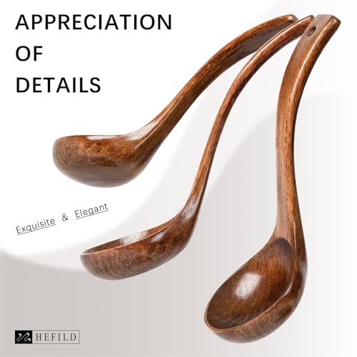 Wooden Soup Ladle for Cooking