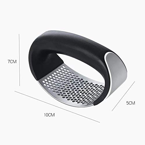 Garlic press kitchen tool garlic peeler stainless steel professional ginger crusher ergonomic labor