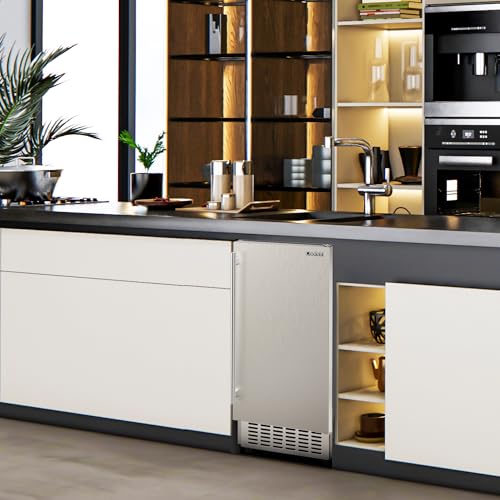 15" W Commercial Under Counter Ice Maker Machine