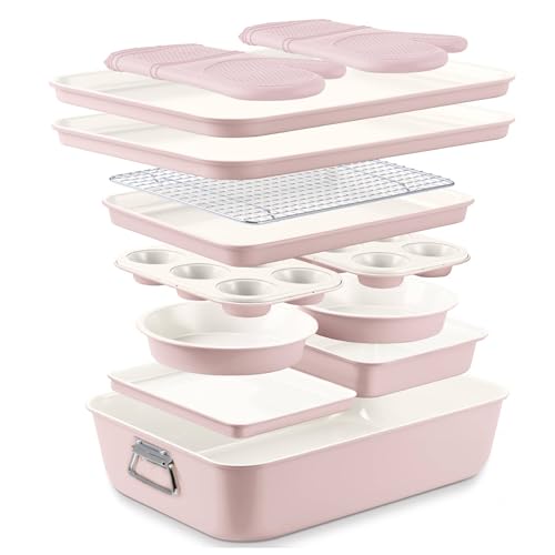 Nonstick Stackable Bakeware Set (13 Count)