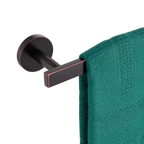 12 Inch Bathroom Towel Bar Bath Towel Rack Kitchen Towel Holder Towel Ring Wall Mounted SUS304 Stainless Steel Oil Rubbed Bronze AN4001ORB