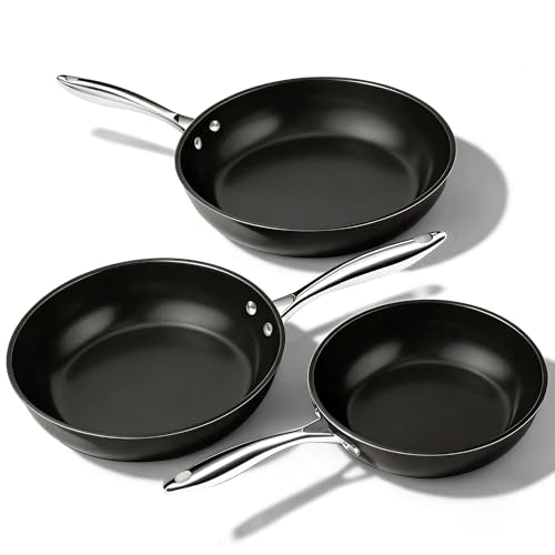 Ceramic Nonstick Skillets Set