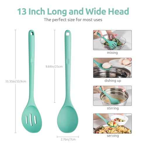 Silicone Spoons Set of 2 (2 Count)