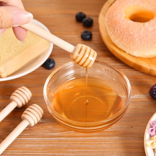 200 PCS Wooden Honey Dipper Sticks (200 Count)