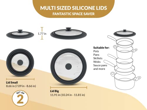Universal Lids for Pots (6 Count)