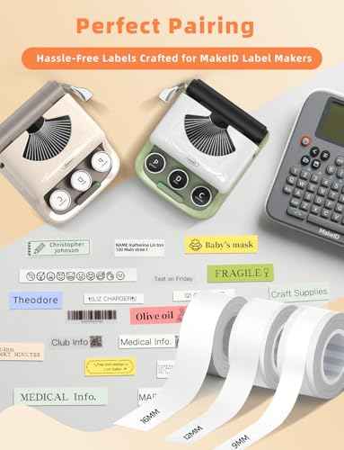 E1 Q1 Label Maker Tape Refills (5 Count)