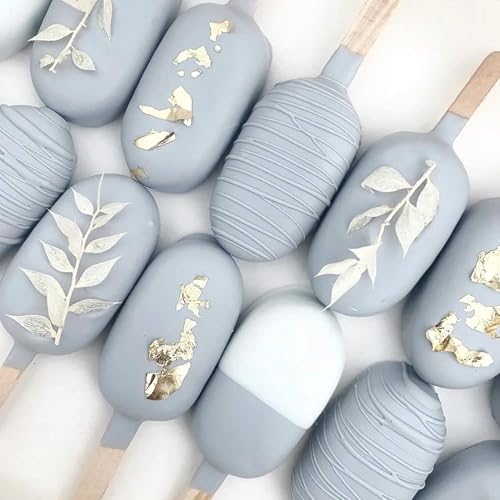 100 PCS Cake Popsicle Sticks and 200 PCS Cake Pop Bags Set