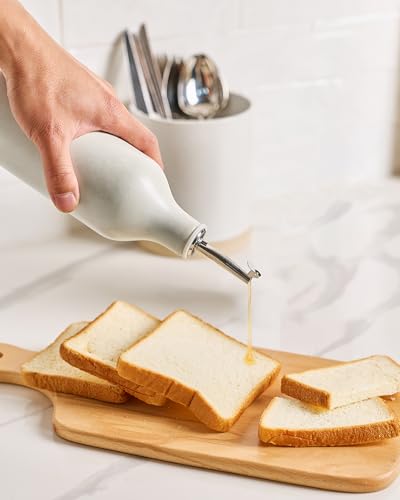 16oz Ceramic Oil Dispenser Bottle