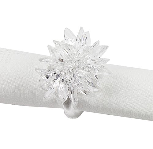 Crystal Design Collection Napkin Rings