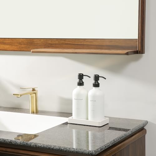 White Soap Dispenser Set (2 Count)
