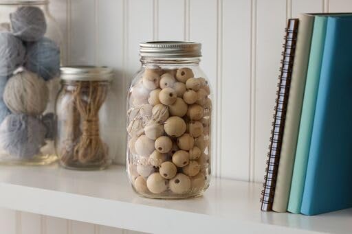 Regular Mouth Glass Mason Jars with Lids and Bands (176.3698 Count)