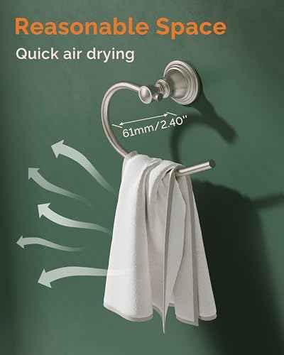 Towel Ring Wall Mounted for Bathroom