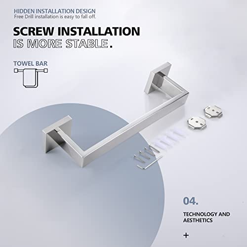 12 Inch Single Towel Bar