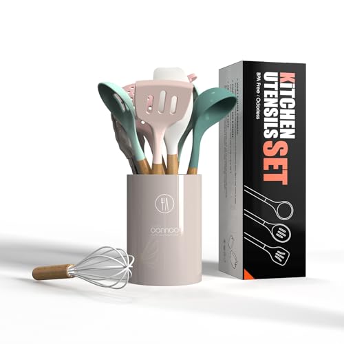 Silicone Cooking Utensils Set (14 Count)