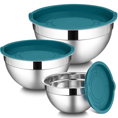 Mixing Bowls Set with Lids (6 Count)