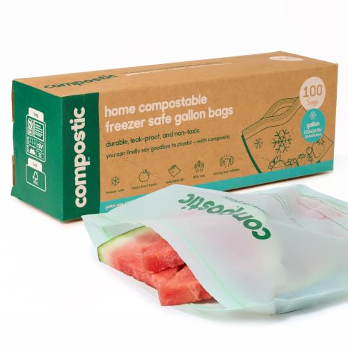 Compostable Freezer Bags (100 Count)