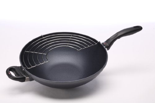12.5" 5.3Qt Wok HD Nonstick Diamond Coated Aluminum Wok