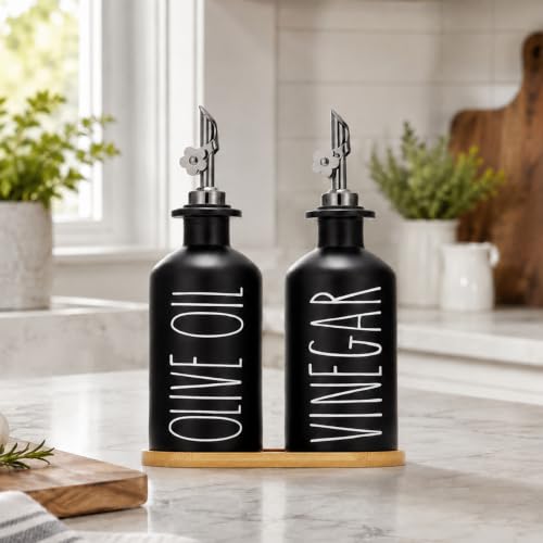 Premium Olive Oil Dispenser for Kitchen (2 Count)