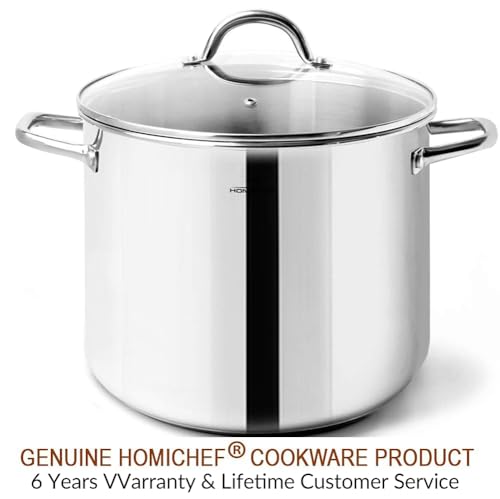 10 Quart Stock Pot With Glass Lid